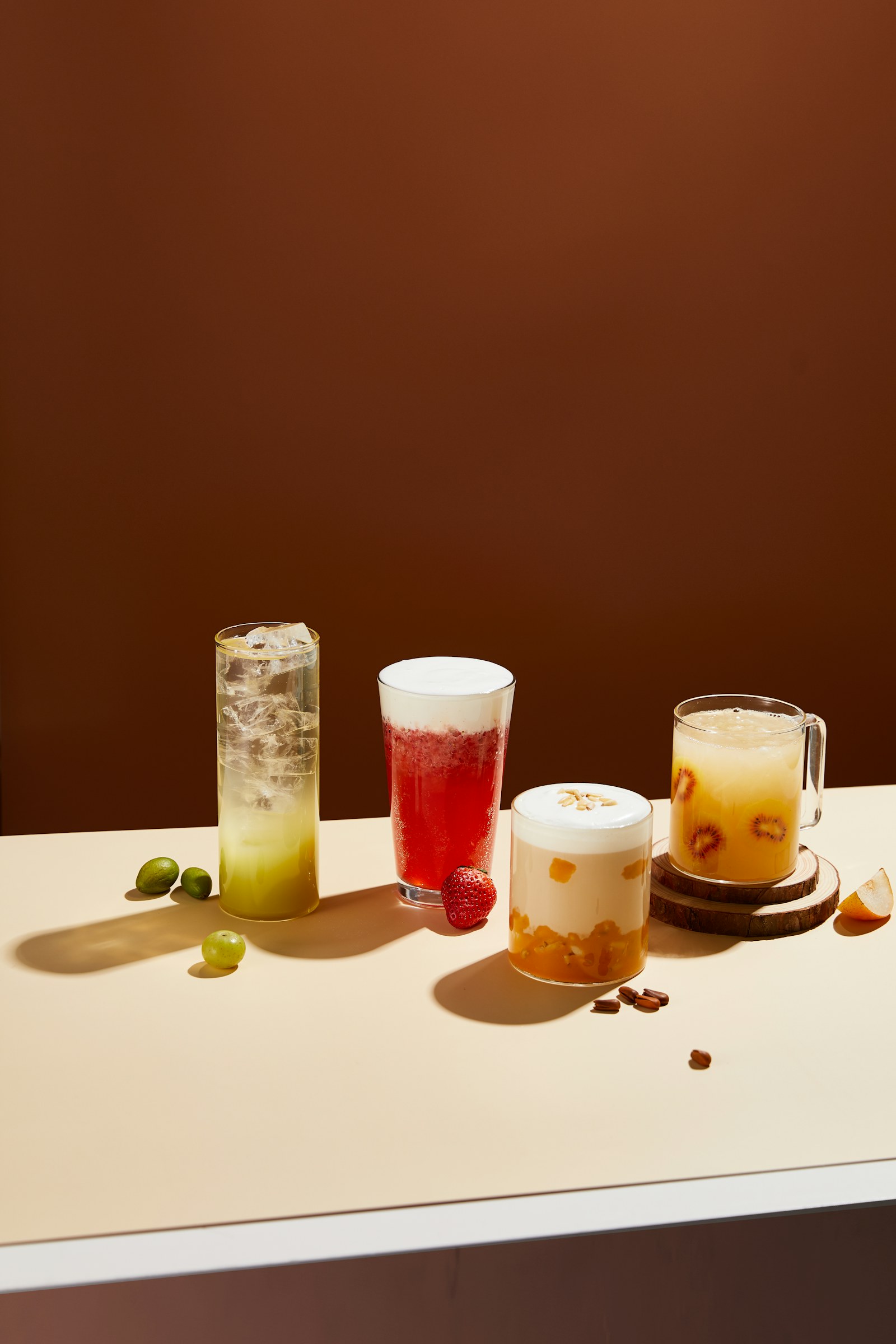 Las bebidas de temporada